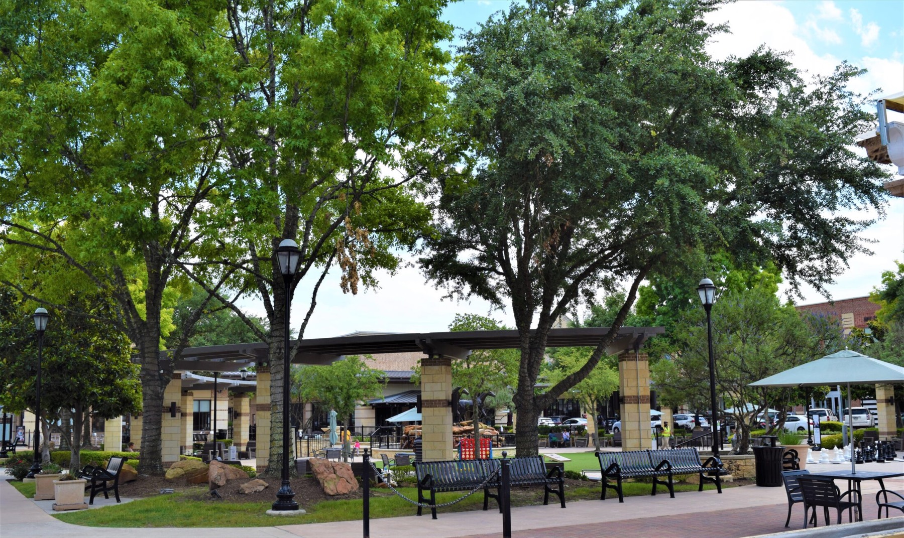 Putting green installation in Katy, Texas