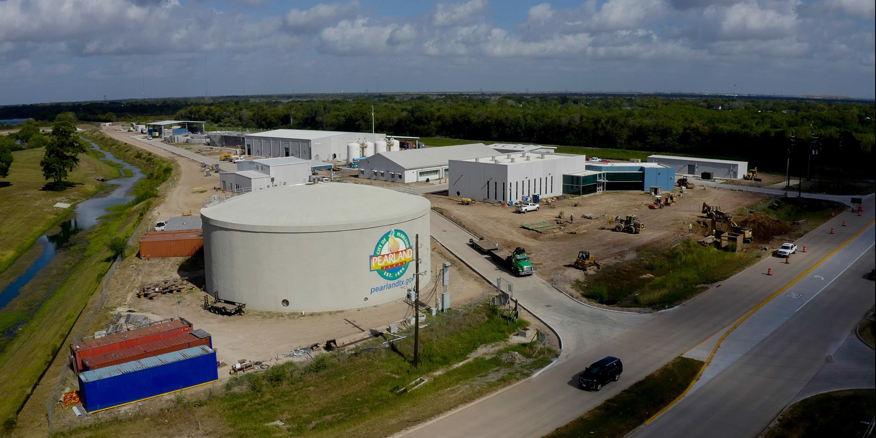 Putting green installation in Pearland, Texas